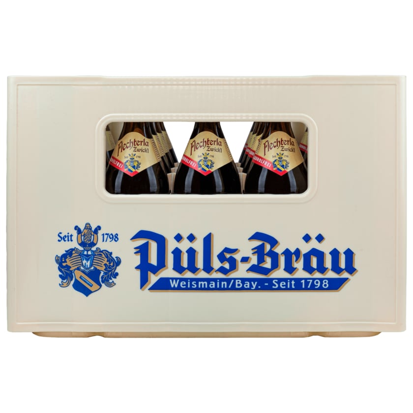 Püls-Bräu Flechterla Zwickl alkoholfrei 20x0,5l